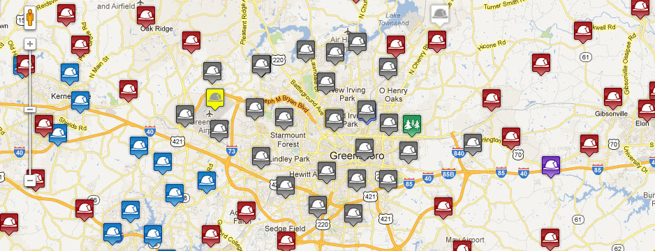 North Carolina Fire Station Mapping Project